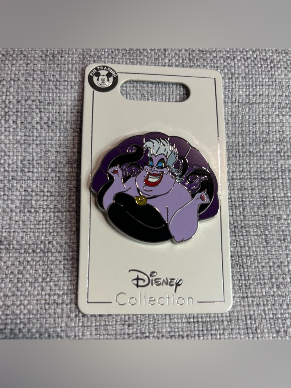 Disney Parks The Little Mermaid Ursula Shell Pin